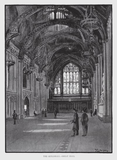 Sala Gildii, Wielka Sala (lito) autorstwa William Luker