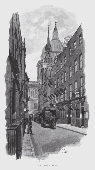 Walting Street (lito) autorstwa William Luker