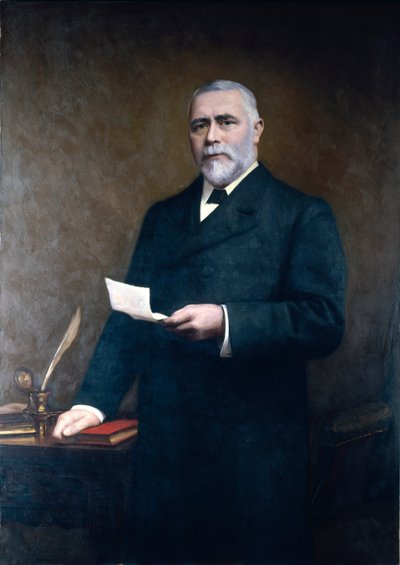 Sir William White (1845-1913), ok. 1902 (olej na płótnie) autorstwa William Mainwaring Palin