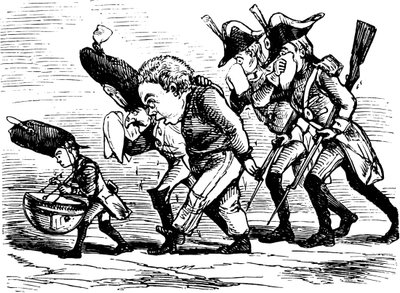 Ilustracja z książki „Róża i pierścień” Williama Thackeray, 1855. autorstwa William Makepeace Thackeray