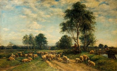 Postój, 1880. autorstwa William Mark Fisher