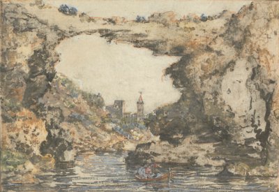 Rock Bridge w Szkole Wergiliusza autorstwa William Marlow