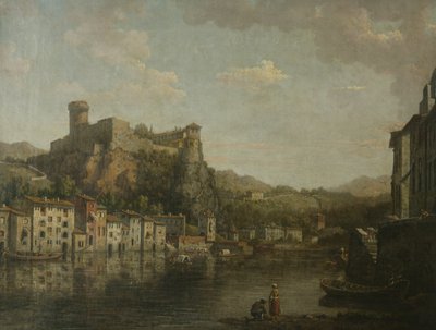 Widok w Lyonie (olej na płótnie) autorstwa William Marlow