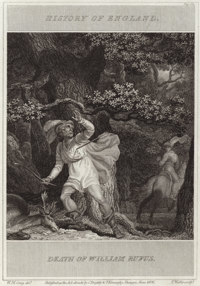 Śmierć Williama Rufusa autorstwa William Marshall Craig
