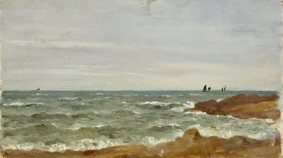 Pejzaż morski: szara pogoda autorstwa William Matthew Hale