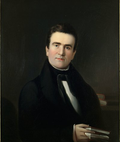 Pan Hiram Hall z Portland, Maine, ok. 1839 r. autorstwa William Matthew Prior