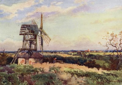 Wiatrak Madingley autorstwa William Matthison