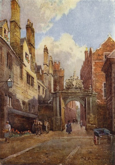 Brama Neviles, Trinity College autorstwa William Matthison