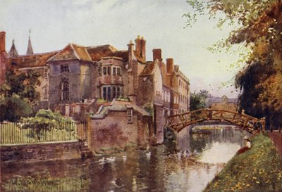 Queens College z River Front autorstwa William Matthison