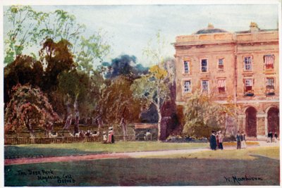 Park Jeleni, Magdalen College, nowe budynki autorstwa William Matthison