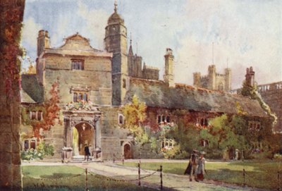 Brama Cnoty, Gonville i Caius College autorstwa William Matthison