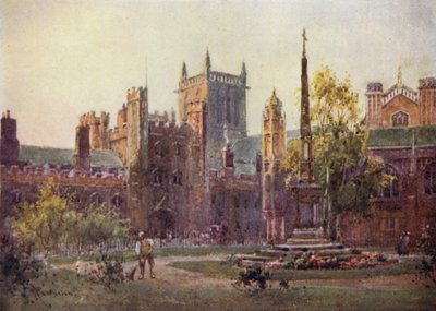 Brama i wieża St Johns College autorstwa William Matthison
