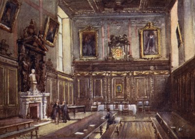Sala Kolegium Clare autorstwa William Matthison