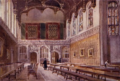Hall of Kings College autorstwa William Matthison