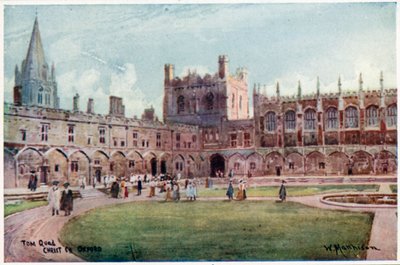 Tom Quad, Christchurch autorstwa William Matthison