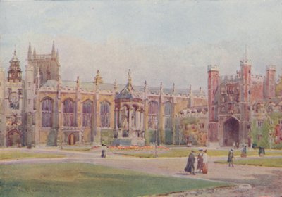 Trinity College, Cambridge, 1910 autorstwa William Matthison