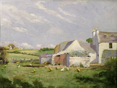 Farma Anglesey (olej na płótnie) autorstwa William Maxwell Reekie