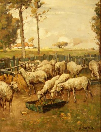 Składanie owiec autorstwa William McBride