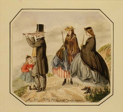 Na wzgórzach, Malvern (akwarela) autorstwa William McConnell