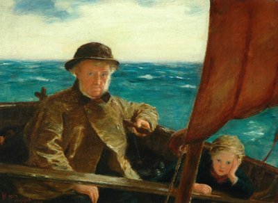 Ojciec jest u steru, 1889 autorstwa William McTaggart