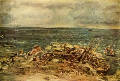 „Emigranci”, 1883-1889, 1946. autorstwa William McTaggart