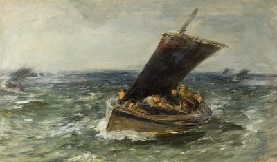 Przez wiatr i deszcz autorstwa William McTaggart