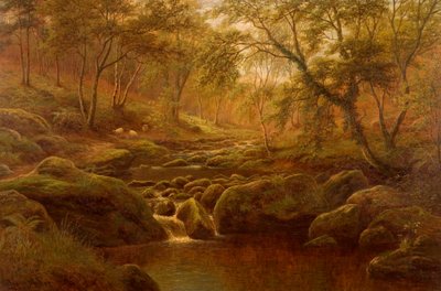 Oak Beck, Harrogate autorstwa William Mellor