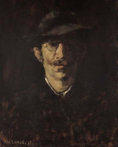 Portret Hugo von Habermanna autorstwa William Merritt Chase