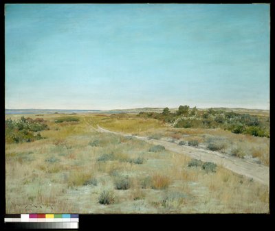 Pierwszy dotyk jesieni (olej na płótnie) autorstwa William Merritt Chase