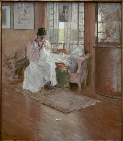 Dla malucha autorstwa William Merritt Chase