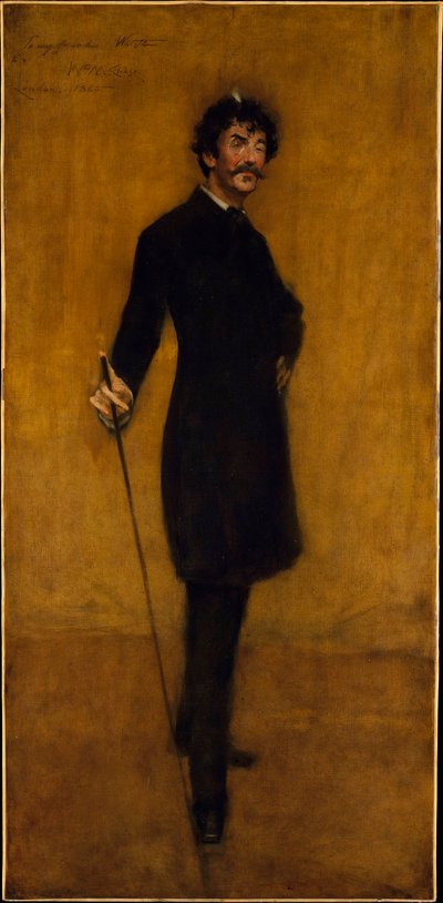 James Abbott McNeill Whistler autorstwa William Merritt Chase