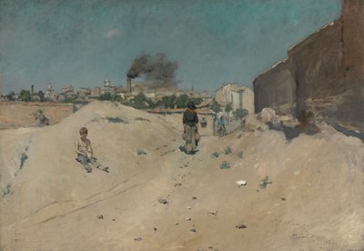 Przedmieścia Madrytu autorstwa William Merritt Chase