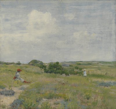 Wzgórza Shinnecocka, ok. 1895 r autorstwa William Merritt Chase