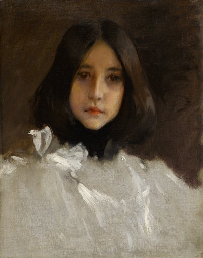Alicja Córka Artysty, ok. 1899 (olej na płótnie) autorstwa William Merritt Chase