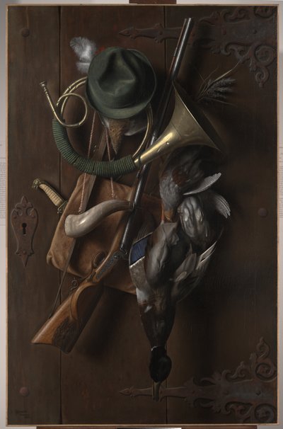 Po polowaniu, 1883 autorstwa William Michael Harnett