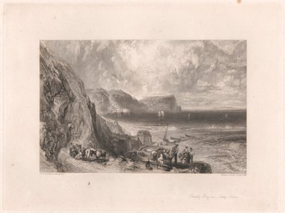 Clovelly Bay i Lundy Island autorstwa William Miller