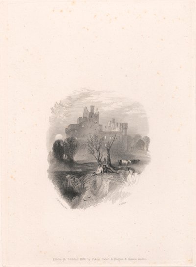 Zamek Craigmillarów autorstwa William Miller