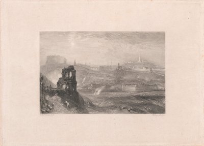 Edynburg z kaplicy św. Antoniego autorstwa William Miller