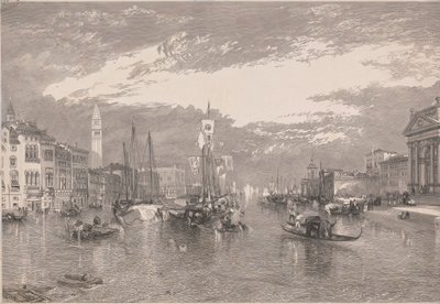 Kanał Grande, Wenecja autorstwa William Miller