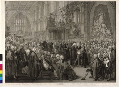 Lord burmistrz Londynu Nathaniel Newnham autorstwa William Miller