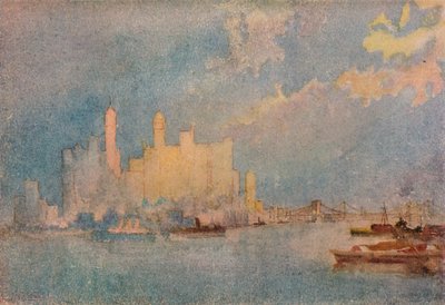 Nowy Jork z dźwięku, c1913 autorstwa William Monk