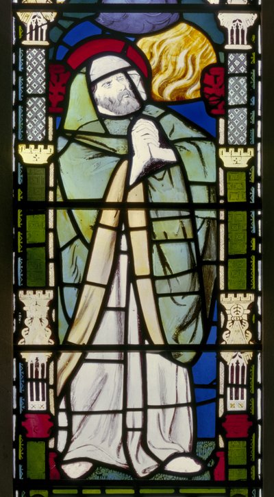 Banstead, All Saints, Morris Marshall & Faulkner & Co, William Morris, Ezekiel autorstwa William Morris