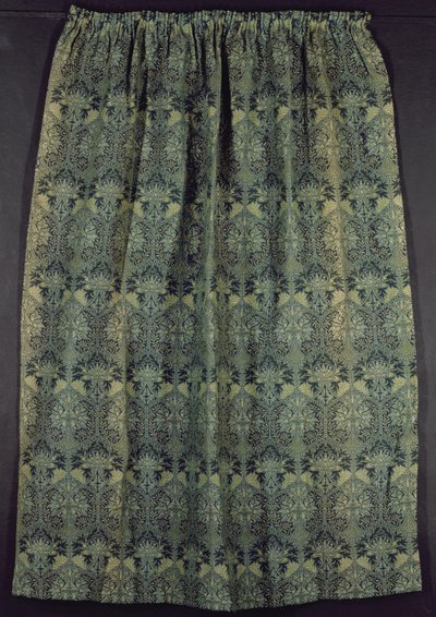 Zasłona z motywem plastra miodu (gobelin) autorstwa William Morris
