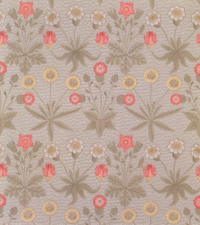 „Stokrotka”, pierwsza tapeta zaprojektowana przez Williama Morrisa (1834-96) w 1862 r. autorstwa William Morris
