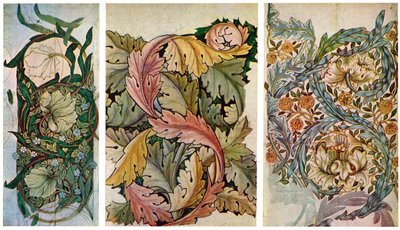 Rysunki robocze Williama Morrisa 1834-1896, 1934. autorstwa William Morris