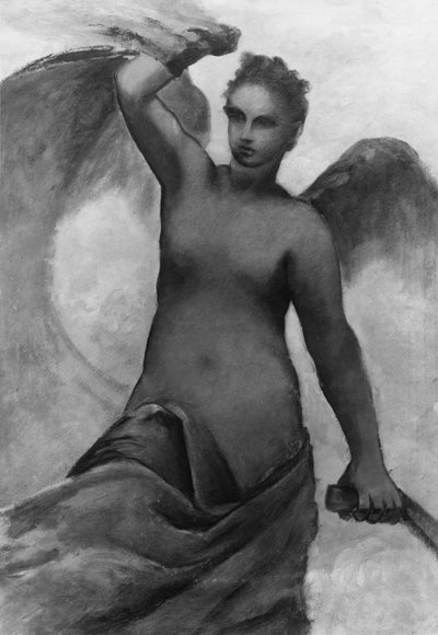 Fortuna: studium dla „Odkrywcy” autorstwa William Morris Hunt