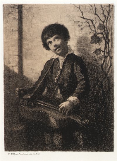Hurdy-Gurdy Boy autorstwa William Morris Hunt