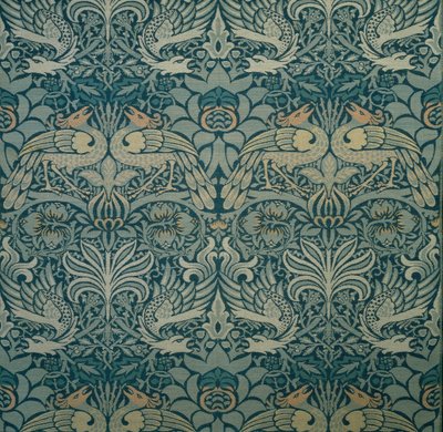 Tkanina dekoracyjna, 1876-1890. autorstwa William Morris Tapestry Works