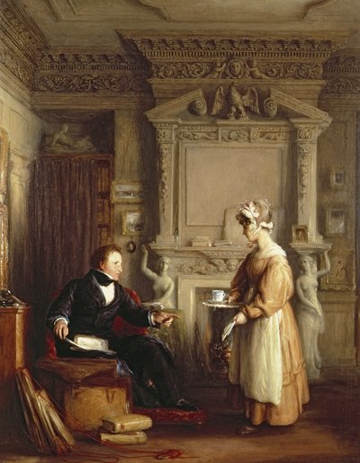 Kolekcjoner dzieł sztuki John Sheepschanks i służąca autorstwa William Mulready