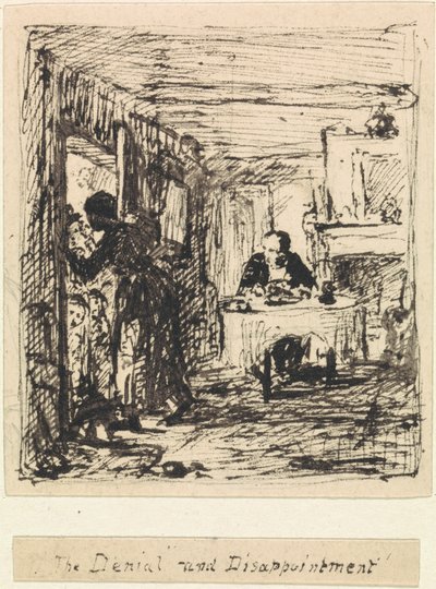 Zaprzeczenie i rozczarowanie autorstwa William Mulready